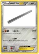 metal bar