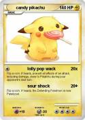 candy pikachu