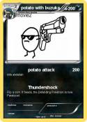 potato with