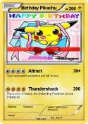 Birthday Pikach