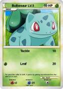 Bulbasaur LV.5