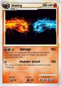 blasing