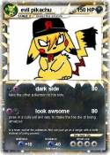 evil pikachu