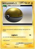 gold pokeball