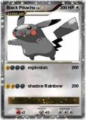 Black Pikachu