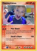 Flaming Knives