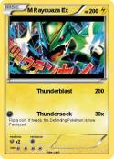 M Rayquaza Ex