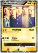 One direction