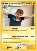 Je gaat dood