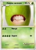 Pomme carnivore