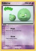 Puffed up