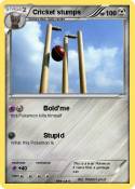 Cricket stumps