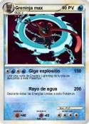 Greninja max