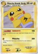 Pikachu Needs