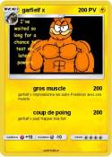 garfielf x