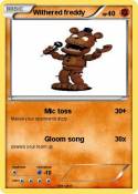Withered freddy