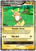 Raichu of Aola