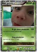 Raar gezicht