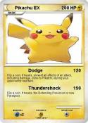 Pikachu EX