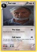 Sad man