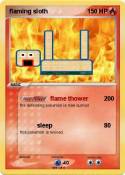 flaming sloth