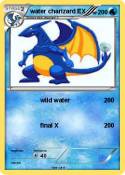 water charizard