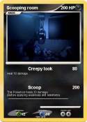 Scooping room