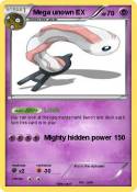 Mega unown EX