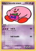 kirby's favorit