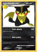 Dark pikachu