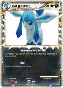 evil glaceon
