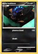 alpha toothless