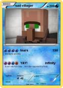 sad villager
