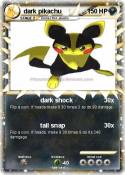 dark pikachu