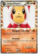 Santa Pikachu