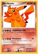 Fire Pikachu
