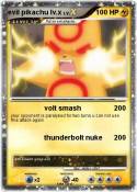 evil pikachu