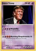 Dunce Trump