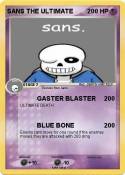 SANS THE ULTIMA