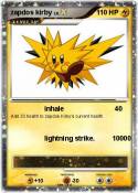 zapdos kirby