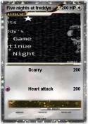 Five nights at