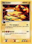 Trio rocket