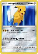 Strange Pikachu