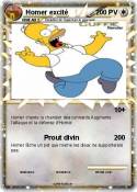 Homer excité