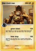 titan clock man