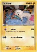 cudle pup