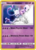 Mew and Mewtwo