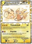 Raichu and Alol