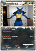 cursed lucario
