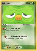 Salty duo